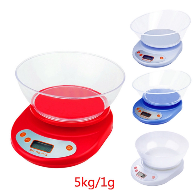 Kitchen Bowl Weighing Scale 5Kgx1g SE-1