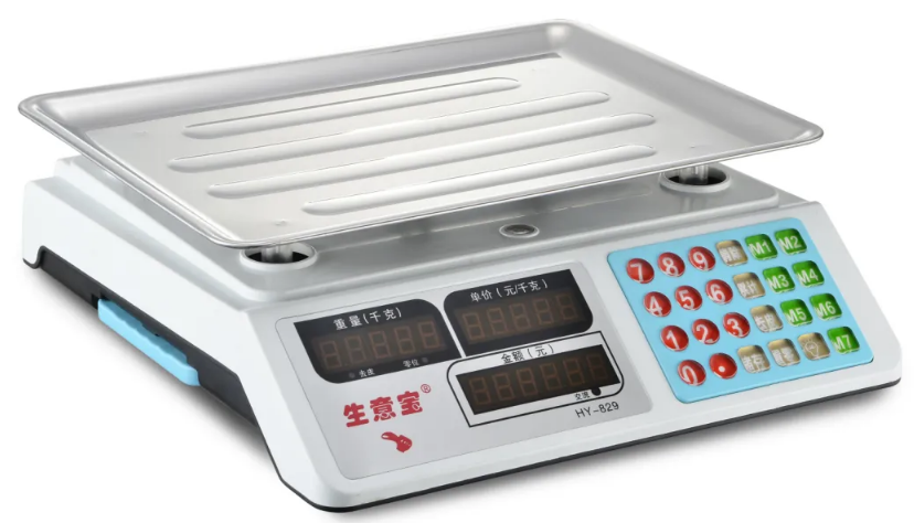 <b>Retractable Handle Price Computing Weighing Scale ACS-829</b>