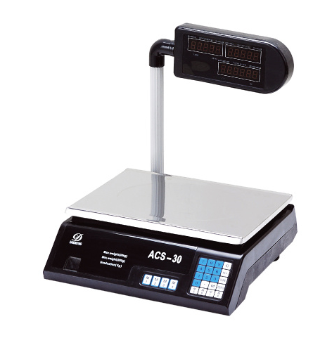 Digital Price Computing Scale With VFD Pole Display ACS-D2